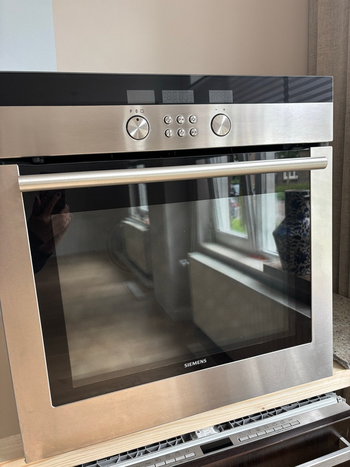 Siemens elektrische inbouw oven met rooster en plaat, Ophalen, Gebruikt, Oven, Siemens