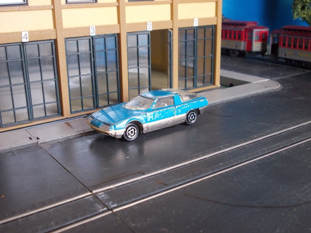 1:55 Citroën GS Camargue - Majorette, Ophalen of Verzenden, Gebruikt, Auto