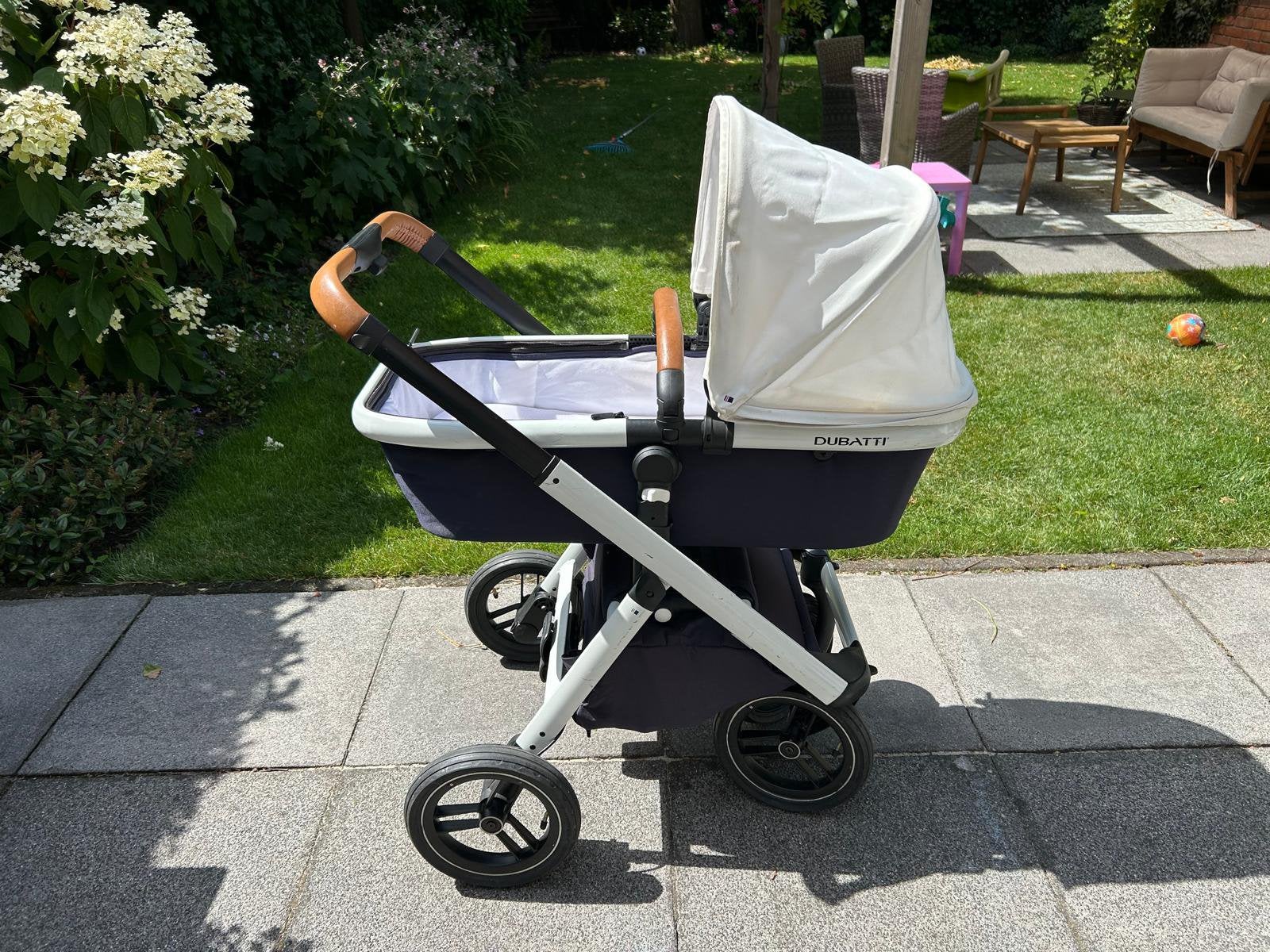Kinderwagen Dubatti One, Kinderen en Baby's, Kinderwagens en Combinaties, Gebruikt, Luchtbanden, Ophalen, Kinderwagen