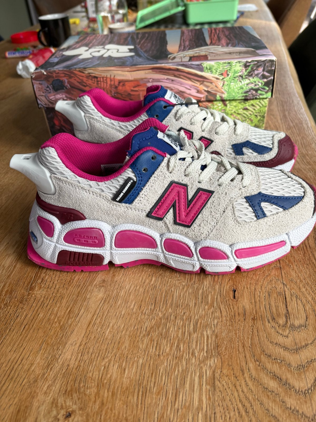 New Balance x Salehe Bembury 574 Yurt - Maat 42, Ophalen of Verzenden, Nieuw, Beige, Sneakers of Gympen
