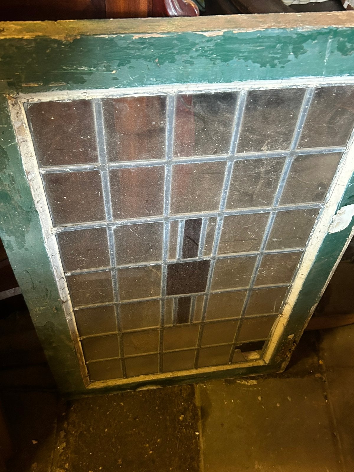 Glas in lood, Ophalen