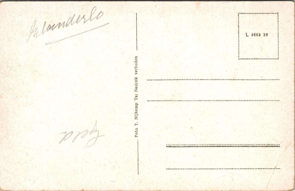 Hoenderloo - 12 oude ansichtkaarten Jachtslot St. Hubertus, Verzenden, 1940 tot 1960, Gelopen, Gelderland