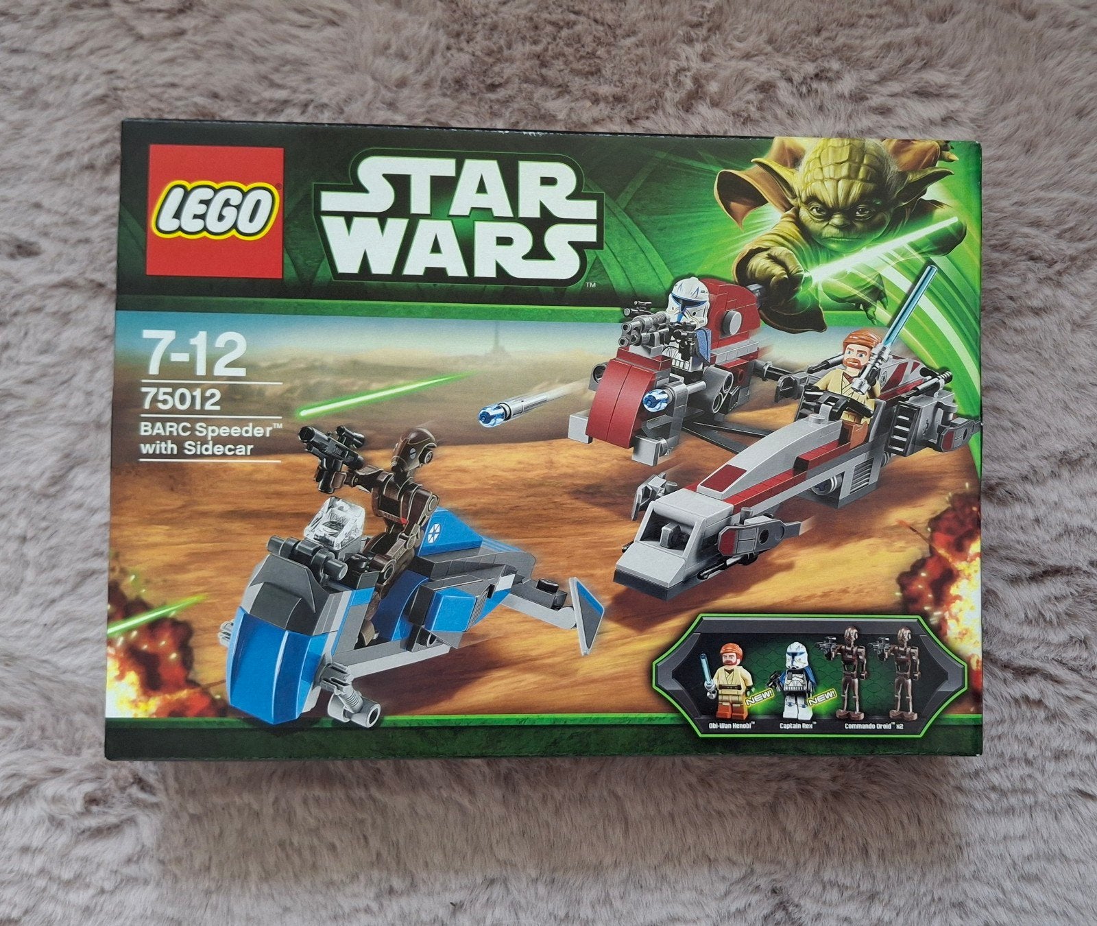 LEGO Star Wars - 75012 - BARC Speeder with Sidecar, Inclusief accessoires, Star Wars, Lego, Nieuw