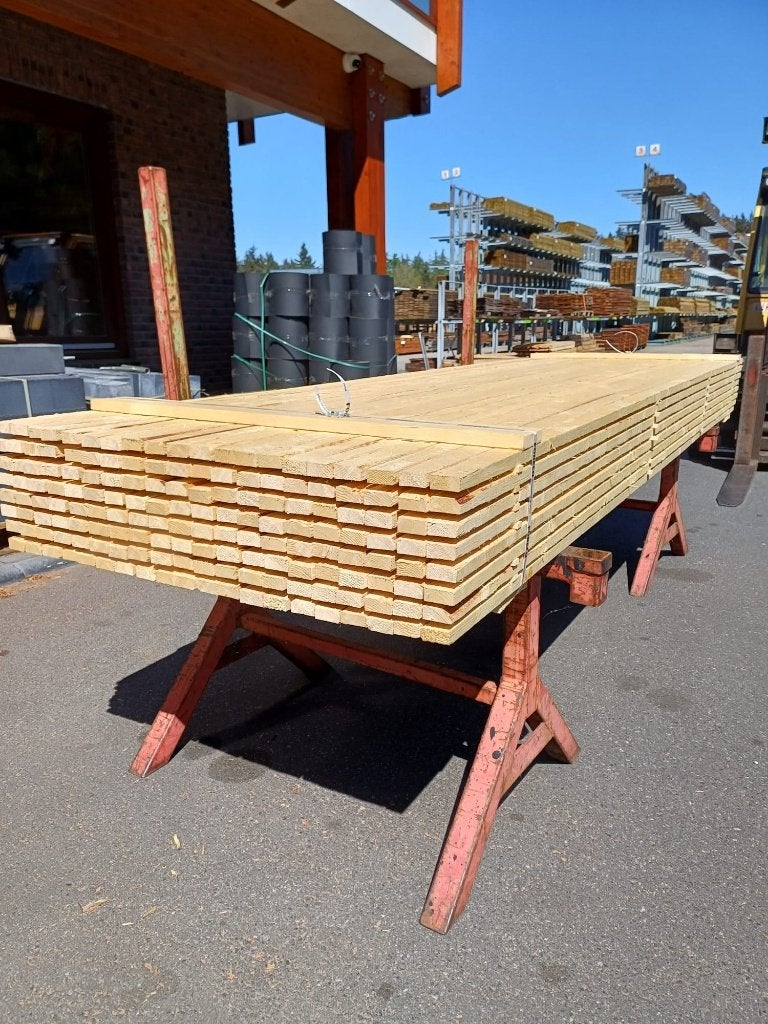 Vuren panlat 330cm nr. 711, Ophalen of Verzenden, Nieuw, 250 cm of meer, Planken