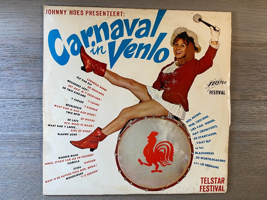 Kavel Carnaval Venlo (Vastelaovend) - 4 originele LP's, LP, Gebruikt, Originele persing, Ophalen of Verzenden