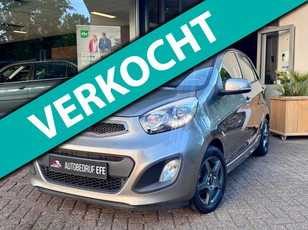 Kia Picanto 1.0 CVVT Comfort Pack Airco*Keyless*Led, Voorwielaandrijving, Euro 5, Stof, Gebruikt