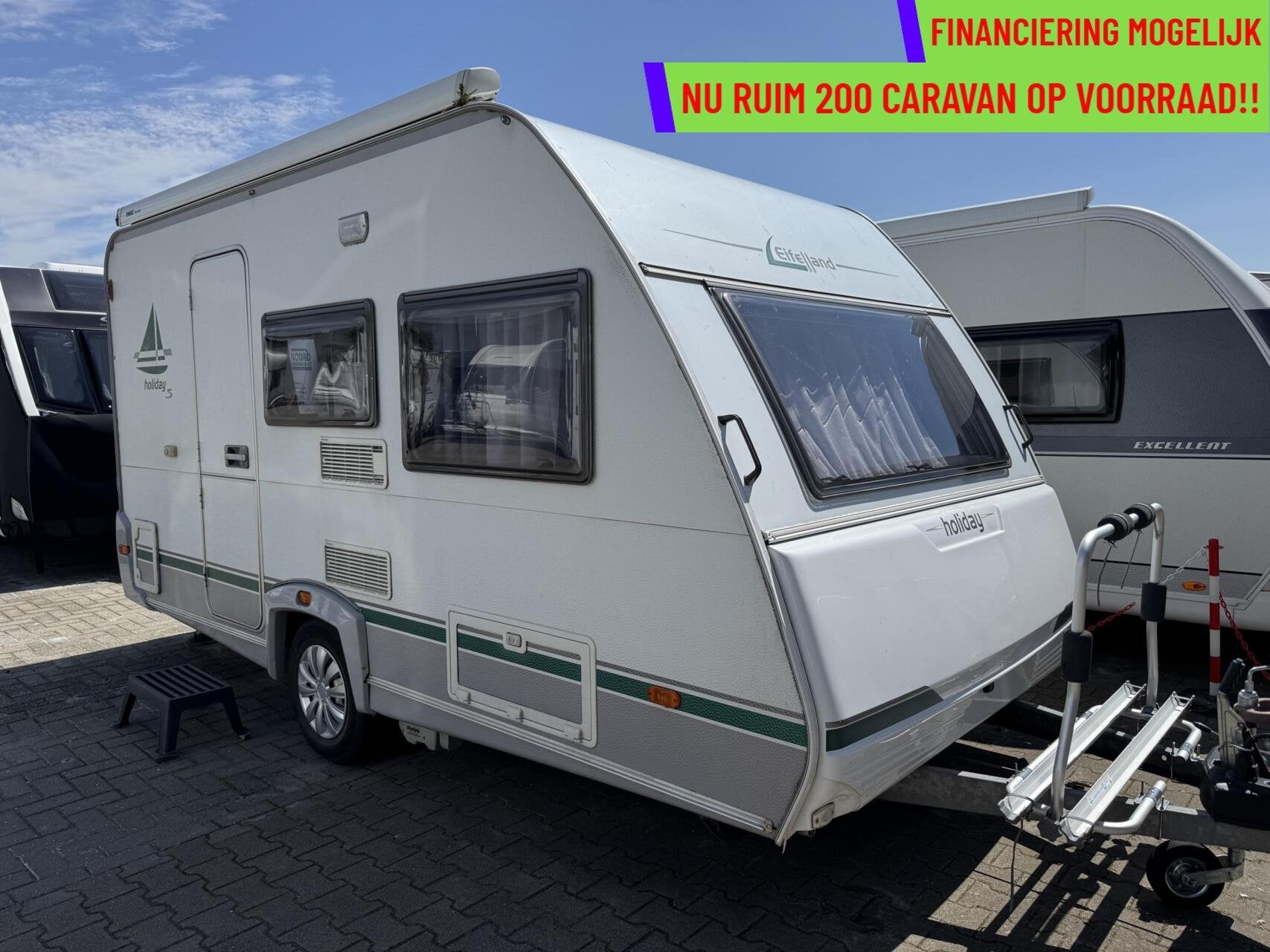 Eifelland HOLIDAY S, DWARSBED, MOVER, LUIFEL, TREINZIT, Bedrijf, Treinzit, 750 - 1000 kg, Eifelland