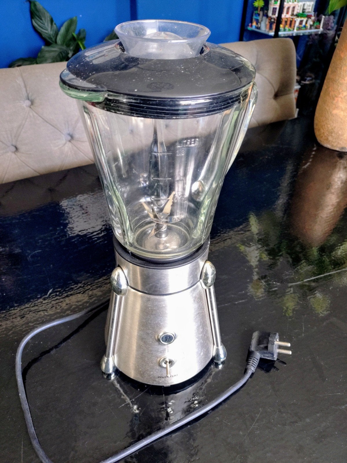 Inventum Blender YD288 - 500W - Gebruikt, Ophalen of Verzenden, Gebruikt, Blender