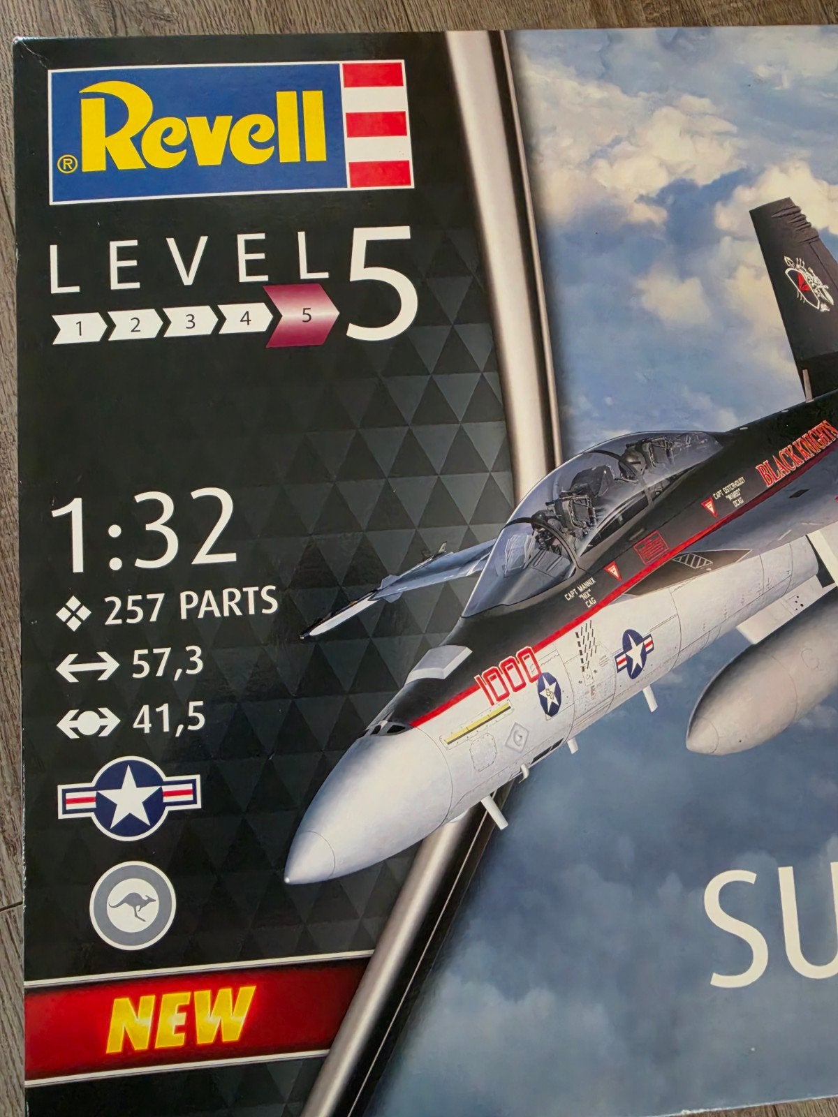 Bouwdoos Revell SUPER HORNET F/A 18F, Hobby en Vrije tijd, Modelbouw | Vliegtuigen en Helikopters, Ophalen of Verzenden, 1:72 tot 1:144