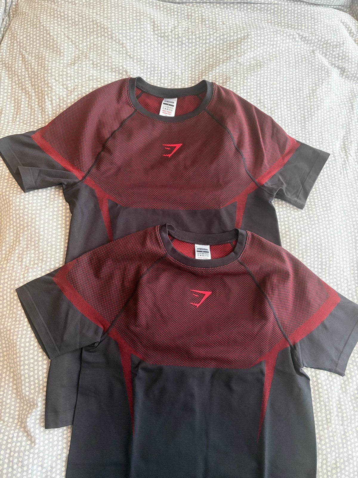 Gymshark Onyx V5 Carmine Red, Ophalen, Zo goed als nieuw, Rood, Fitness