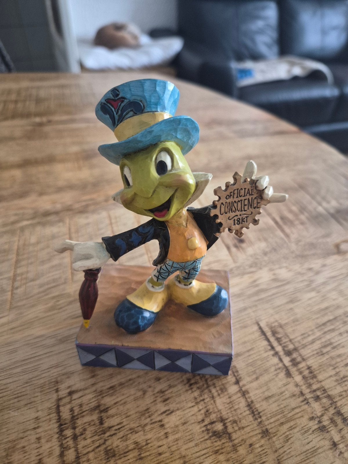 Jim Shore Disney Traditions - Japie Krekel / Jiminy Cricket, Verzamelen, Disney, Ophalen of Verzenden, Overige figuren, Nieuw