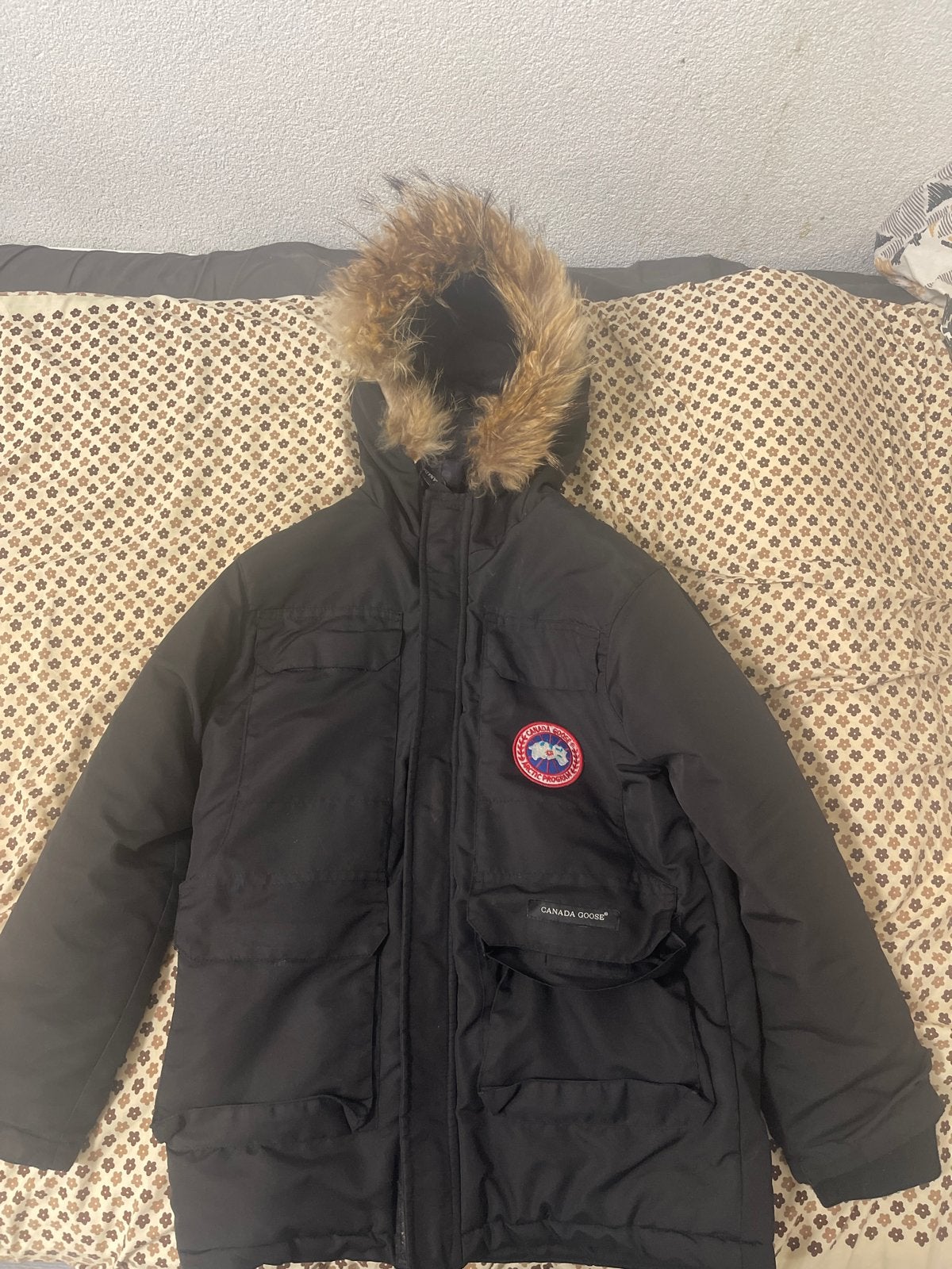 Canada Goose jas, zwart, maat M, Ophalen of Verzenden, Zo goed als nieuw, Maat 48/50 (M), Zwart