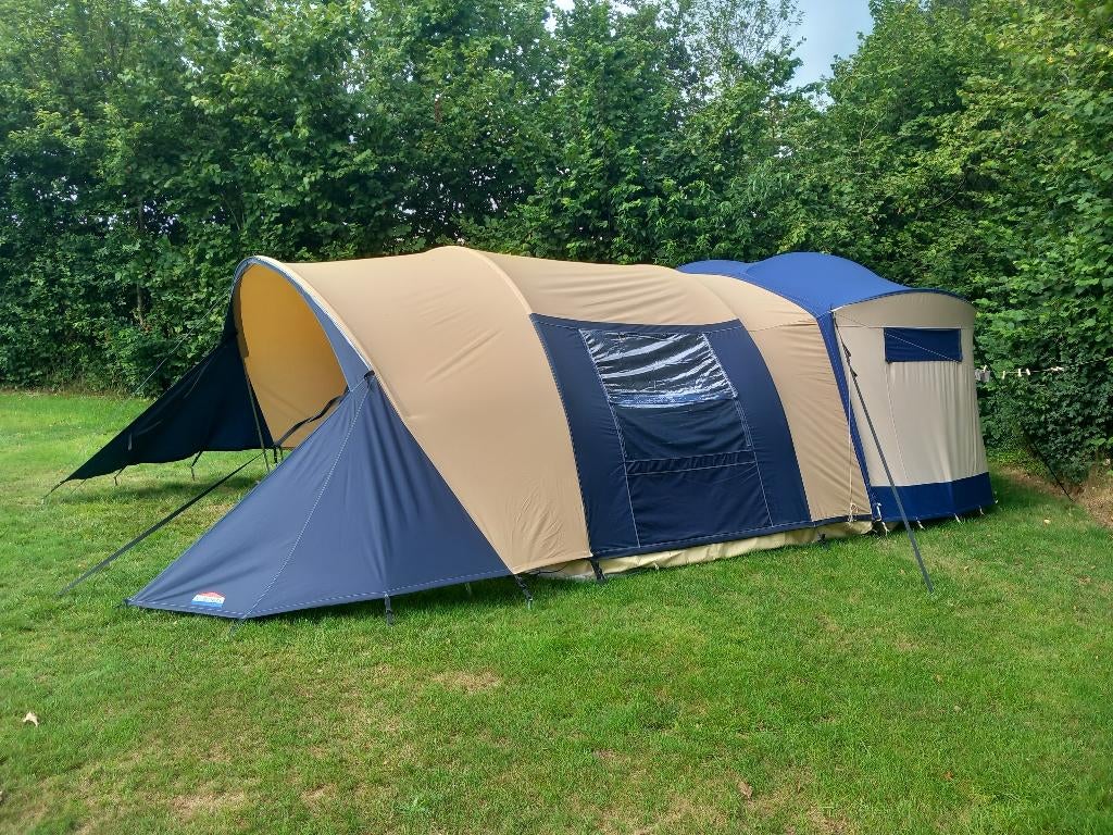 Vouwwagen Cabanon Stratos, Caravans en Kamperen, Vouwwagens, Ophalen, Meerkleurig, Cabanon, Aanwezig