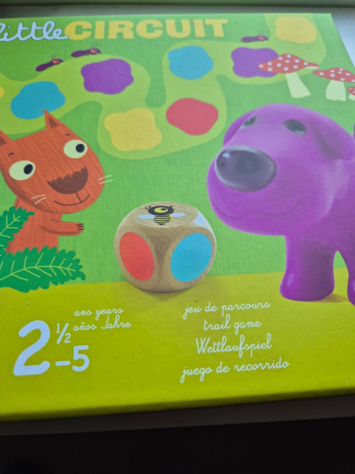 Little Circuit Bordspel voor Jonge Kinderen (2.5-5 jaar), Een of twee spelers, Ophalen of Verzenden, Gebruikt, Djeco