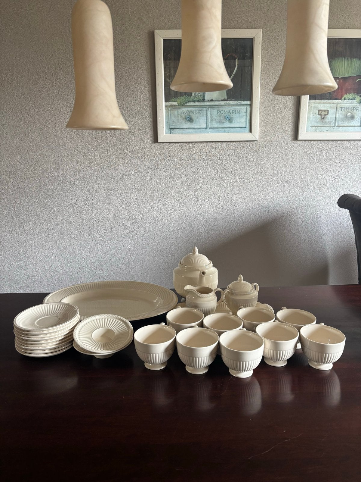 Wedgwood servies, compleet en in uitstekende staat, Klassiek, Ophalen of Verzenden, Zo goed als nieuw, Wedgwood