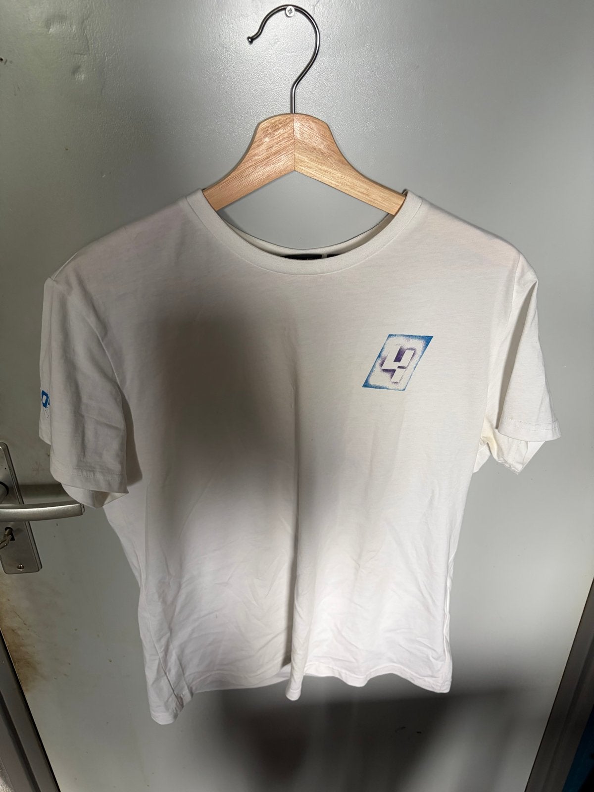 McLaren T-shirt Maat M - Zo goed als nieuw, Ophalen, Zo goed als nieuw, Maat 48/50 (M), Wit
