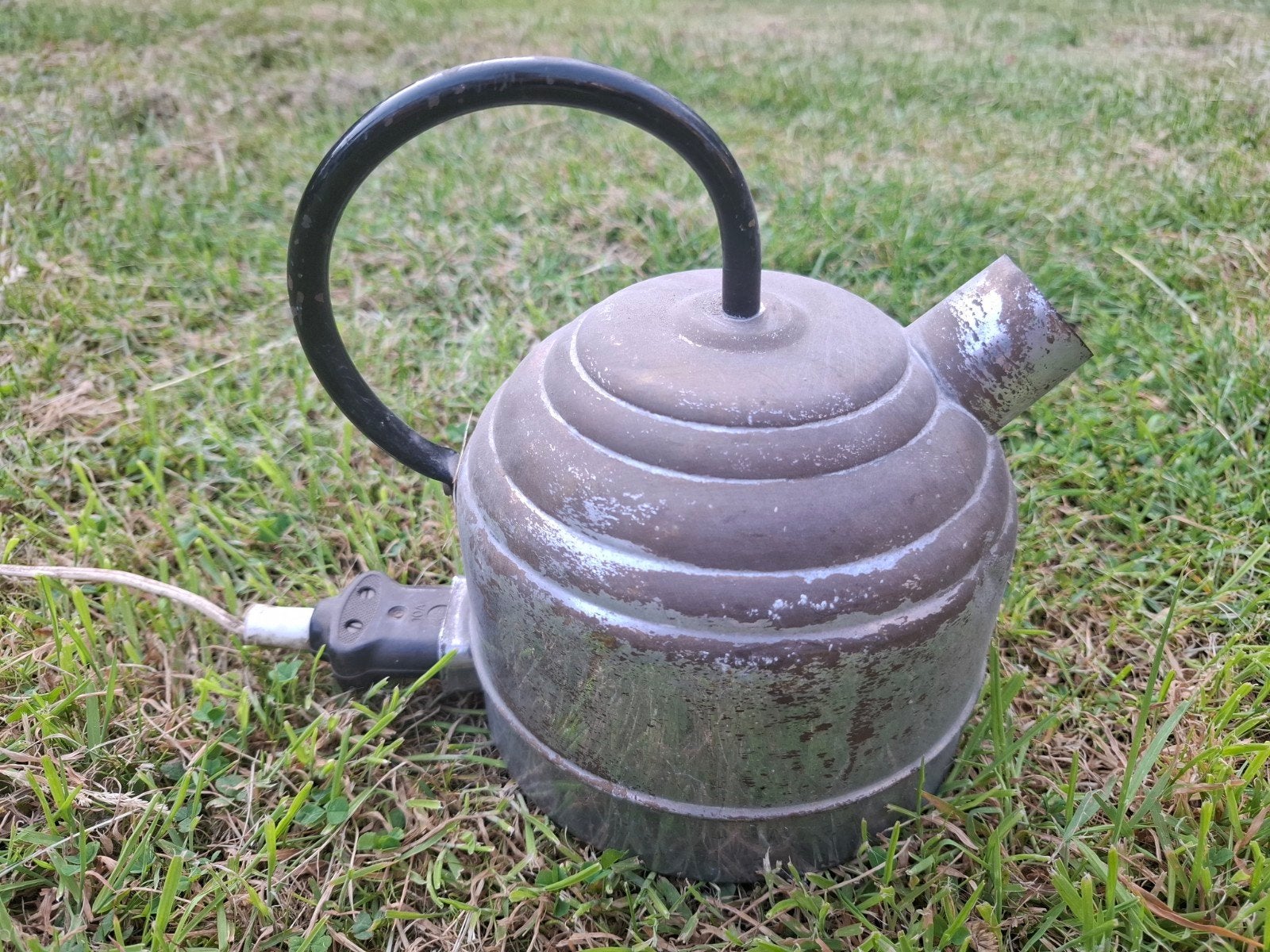 Vintage MD elektrische waterkoker - Gebruikt, Minder dan 1 liter, Ophalen, Gebruikt