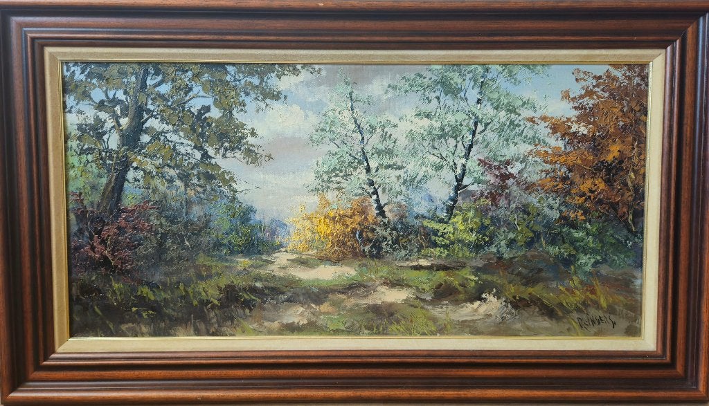Olieverfschilderij van W.F. Reinders, Ophalen, Oorspronkelijke maker, Zo goed als nieuw, Schilderij