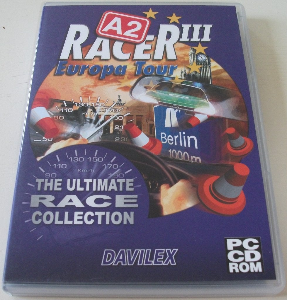 PC Game *** A2 RACER III *** Europa Tour, 1 speler, Racen en Vliegen, Ophalen of Verzenden, Zo goed als nieuw
