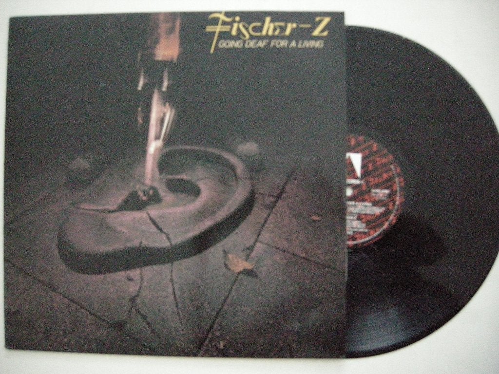 Fischer-Z Going Deaf For A Living - LP vinyl zgan, Ophalen, Zo goed als nieuw, 12 inch, LP