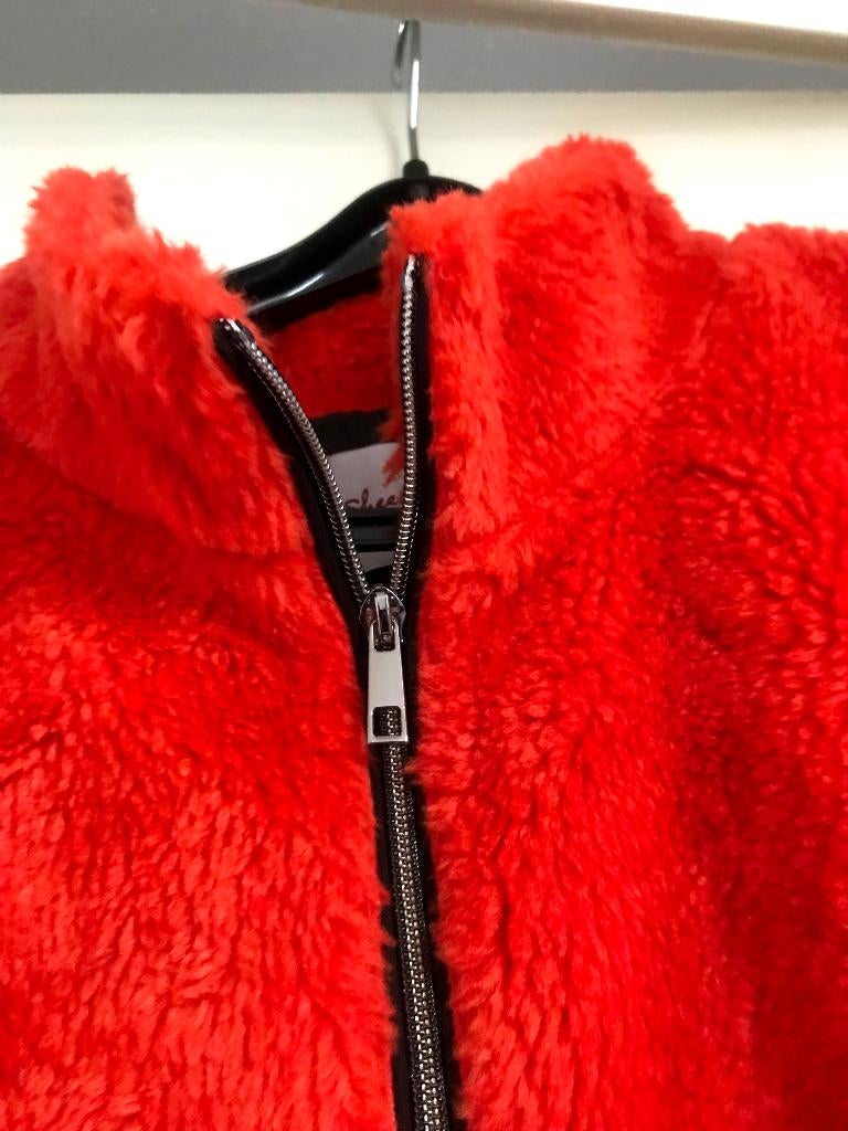 Sheego Teddy gilet, vest, maat 54, NIEUW, Verzenden, Nieuw, Maat 46/48 (XL) of groter, Oranje