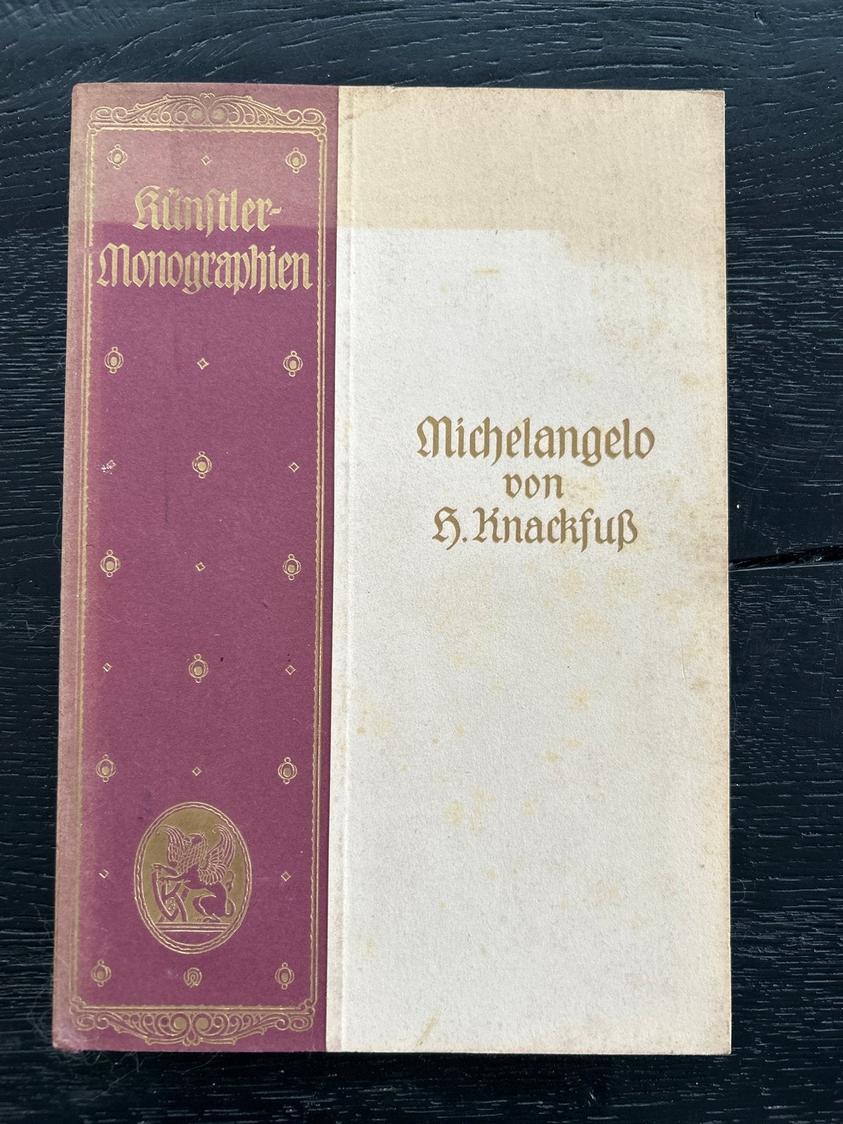 Michelangelo - Kunstler-Monographien (1922), Ophalen of Verzenden, Gelezen, Schilder- en Tekenkunst