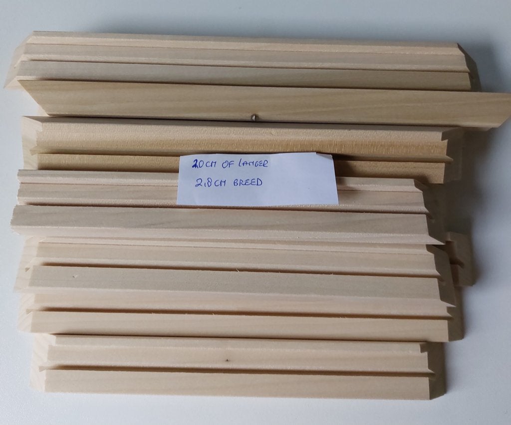 Plankjes voor b.v. foto's, kaarten. Zie foto's, Ophalen of Verzenden, Nieuw, Knutselwerk