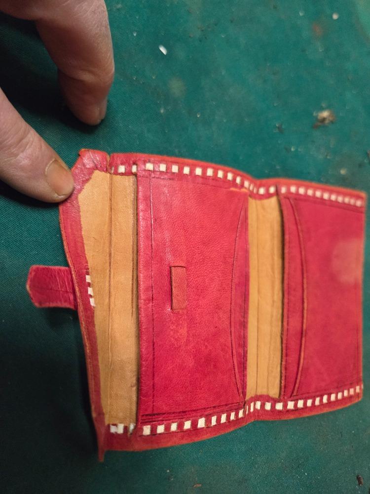 portemonnee marokaans vintage leer, Ophalen of Verzenden, 'T Olde Gre-j, Info@toldegrej.nl, Endepoelstraat 20f Didam