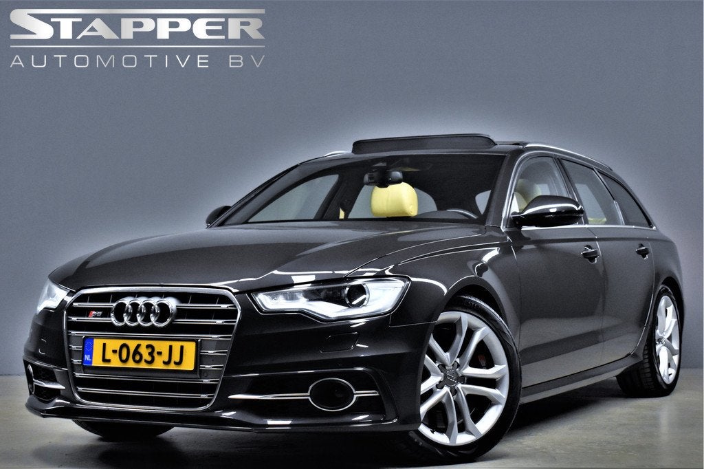 Audi S6 Avant 4.0 TFSI 421pk Automaat Quattro Pano/Navi/Xeno, Auto's, Audi, Automaat, Euro 5, Gebruikt, 120 €/maand