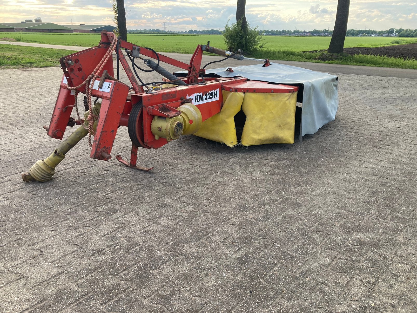 Fella km 225 h maaier, Ophalen, Weidebouw