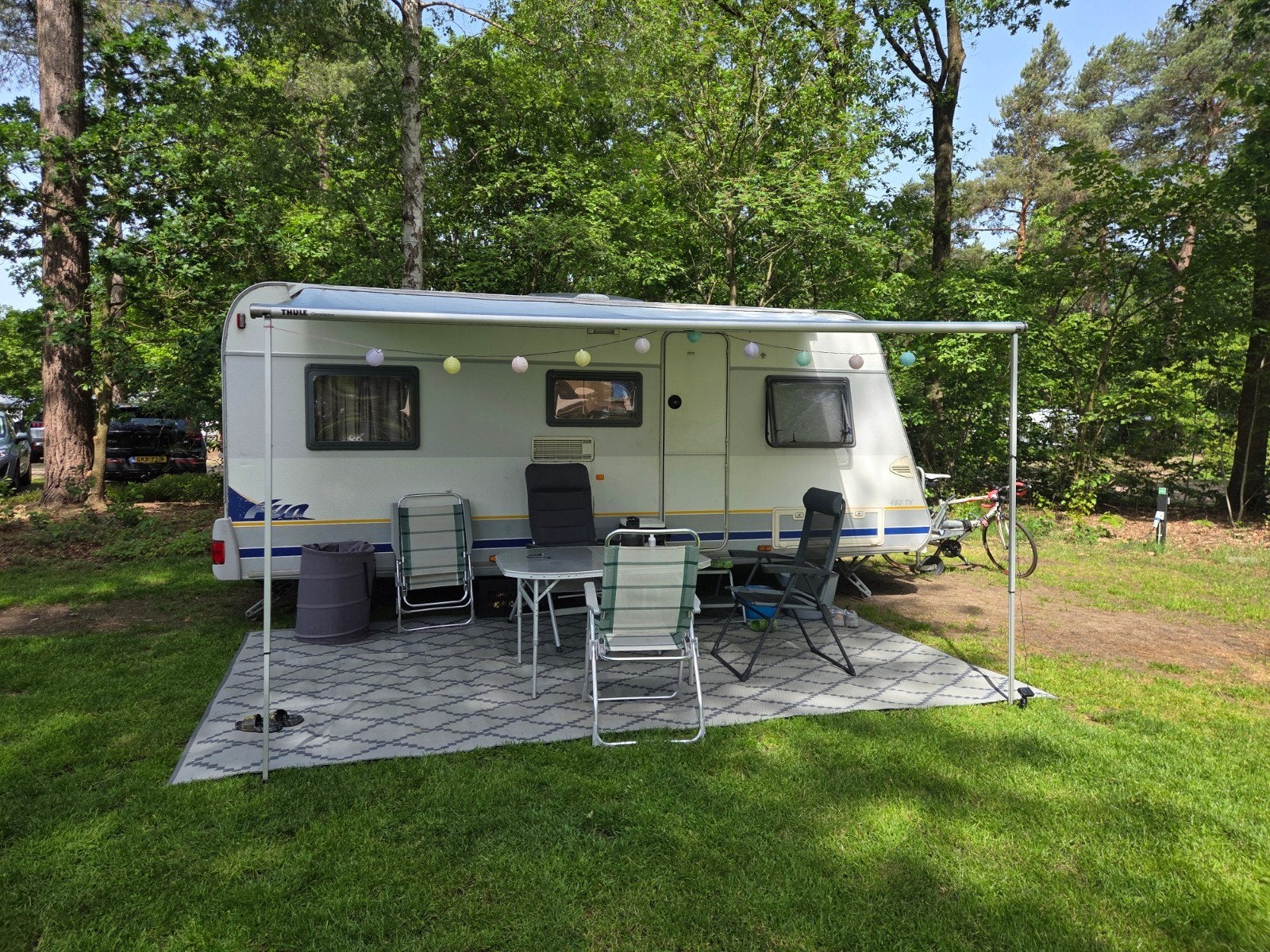 Bürstner caravan met stapelbed, Caravans en Kamperen, Caravans, Rondzit, Koelkast, 750 - 1000 kg, Particulier