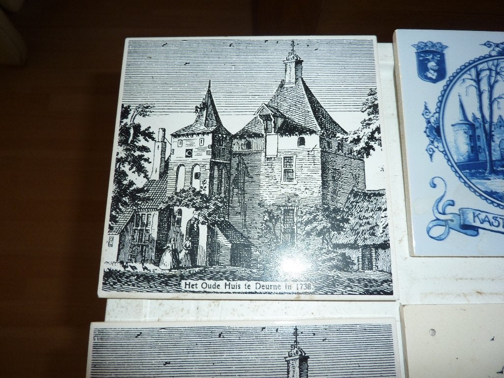 5 oude tegels uit brabant, Ophalen of Verzenden