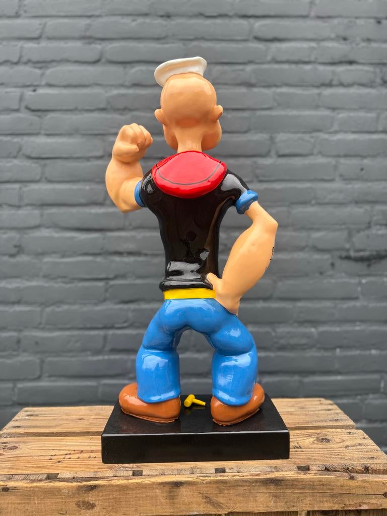Groot Beeld van Popeye de Zeeman - Kleurrijk en Decoratief, Verzamelen, Ophalen, Beeldje of Figuurtje, ., Overige figuren