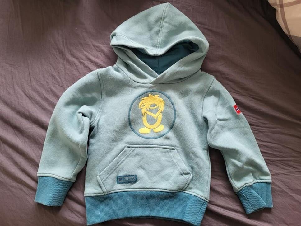 Leuke hoodie trollkids, Kinderen en Baby's, Kinderkleding | Maat 92, Ophalen of Verzenden, Zo goed als nieuw, Jongen, Trui of Vest