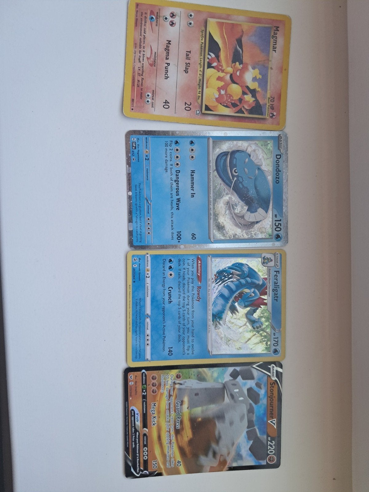 Pokemon kaarten, Ophalen of Verzenden, Zo goed als nieuw, Meerdere kaarten