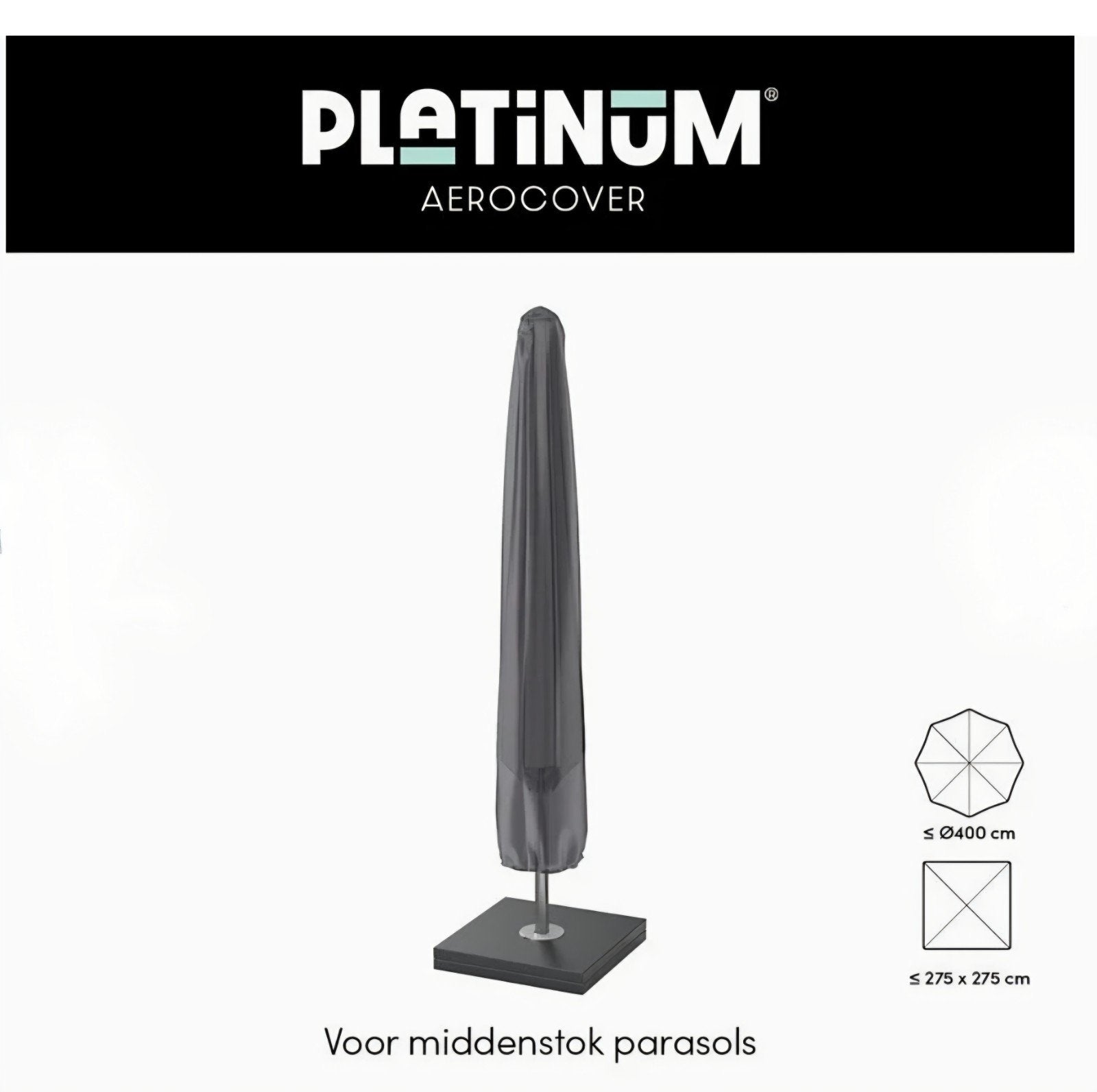 hoes parasol aerocover platinum, NIEUW parasolhoes, Ophalen of Verzenden, Nieuw