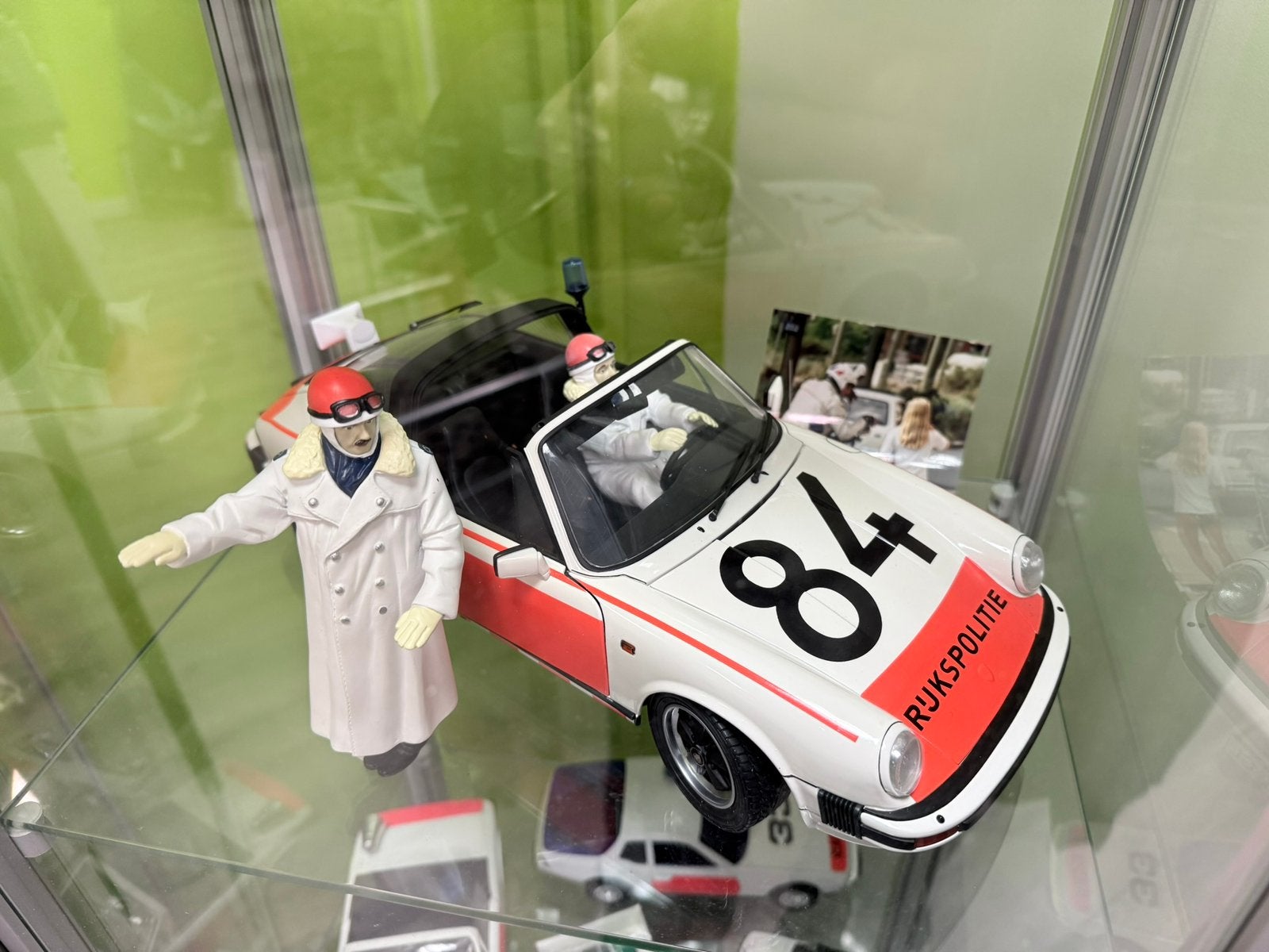 Rijkspolitie PORSCHE 911 Targa 1:12 Premium Classics, Ophalen of Verzenden, Zo goed als nieuw, Auto