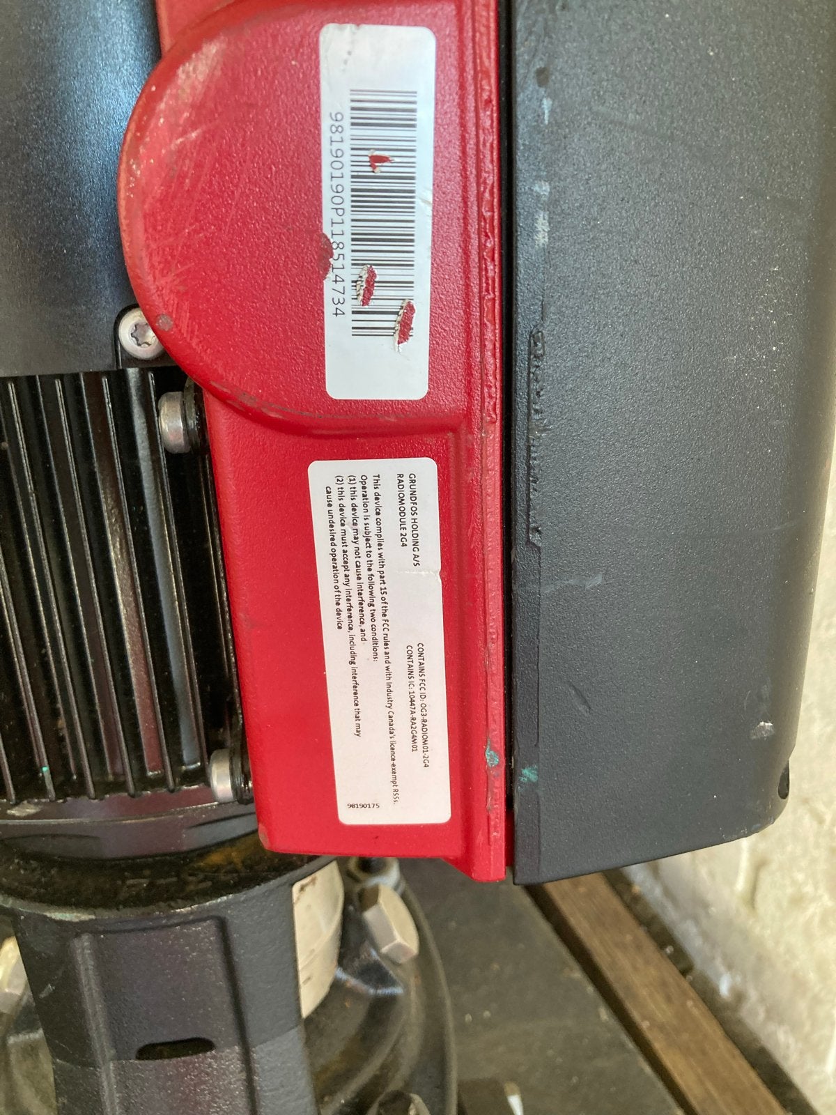 Grundfos Hydrofoorpomp - Zo goed als nieuw, Ophalen of Verzenden, Zo goed als nieuw, Elektrisch, Hydrofoorpomp