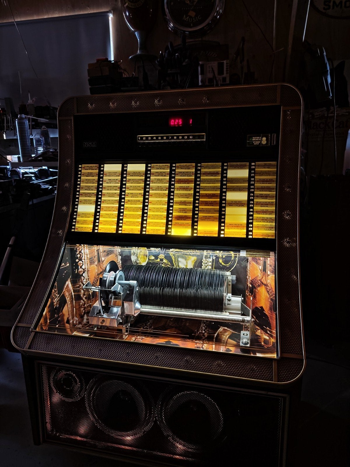 Mooie prestige2 es160 open jukebox, Verzamelen, Ophalen, Gebruikt, Wurlitzer