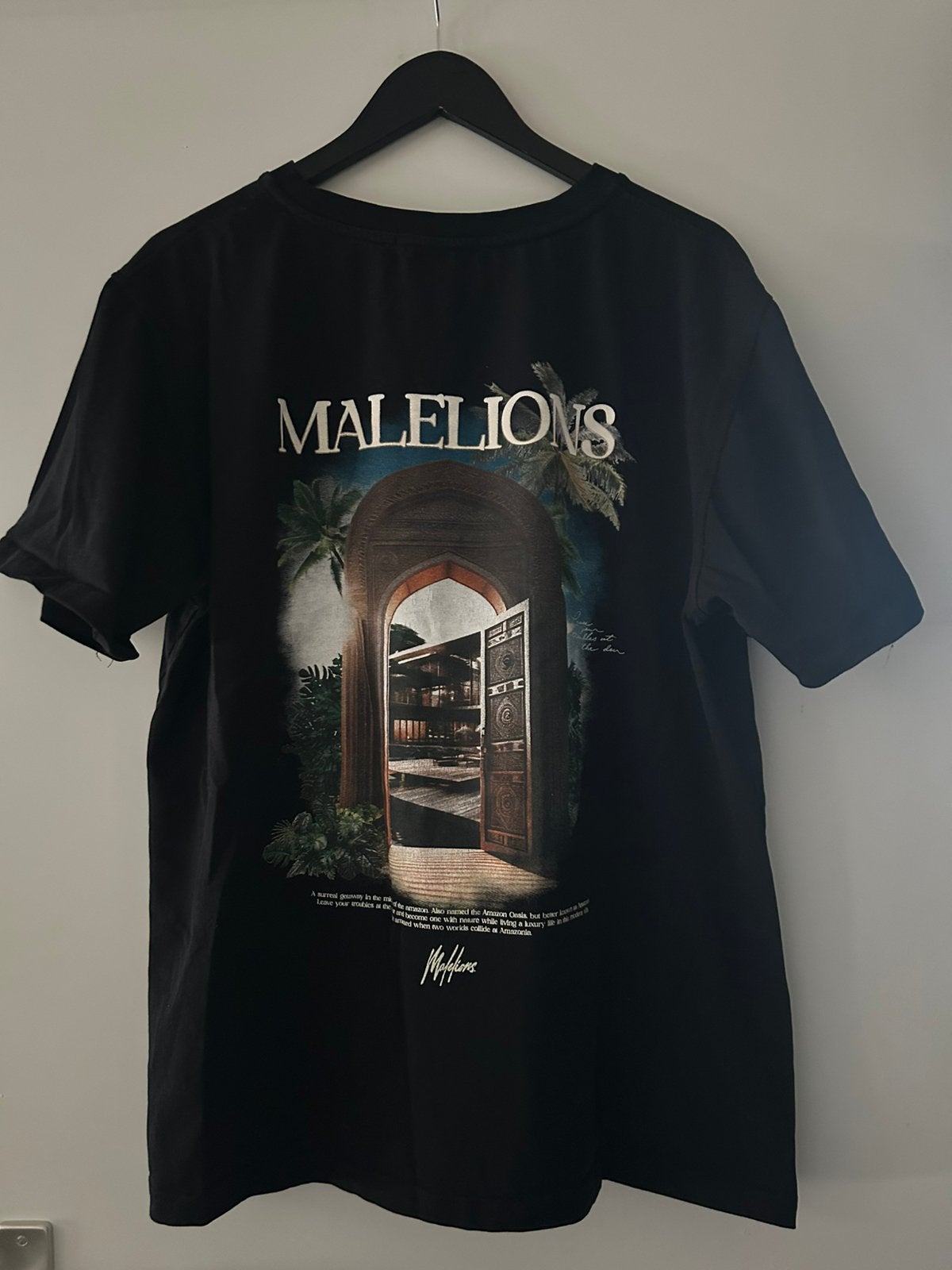 Malelions heren shirt zwart met print, maat XXL, Ophalen of Verzenden, Nieuw, Overige maten, Zwart