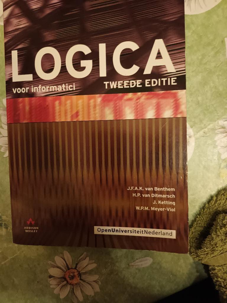   Logica voor informatici 2de editie programmeren Benthem, Boeken, Informatica en Computer, Zo goed als nieuw, Programmeertaal of Theorie