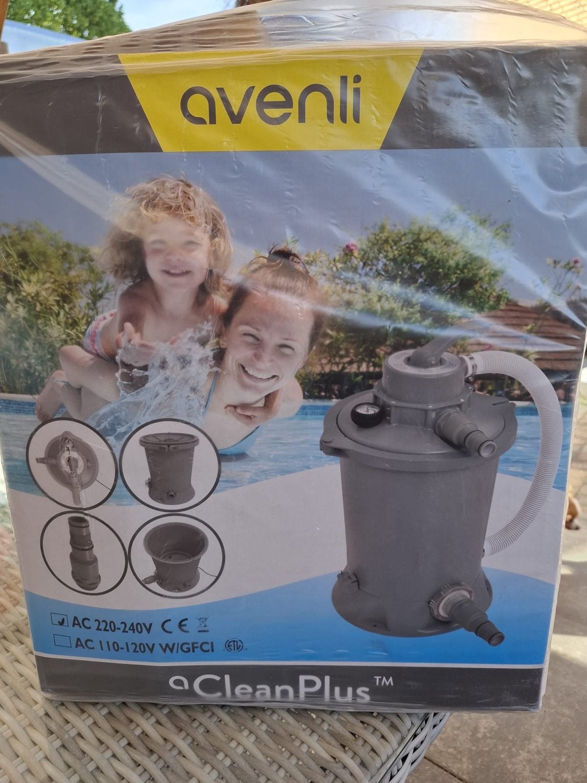 Nieuwe zandfilterpomp voor zwembad - Avenli CleanPlus, Tuin en Terras, Zwembad-toebehoren, Ophalen, Nieuw, Zwembadpomp