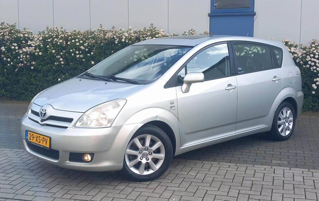 TOYOTA Corolla Verso 1.8 VVT-I AUTOMAAT 7P Luna, Metallic lak, Gebruikt, Zwart, 4 cilinders