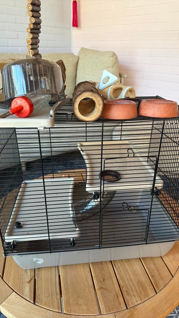dwerg hamster kooi, Ophalen, Zo goed als nieuw, Hok, Hamster