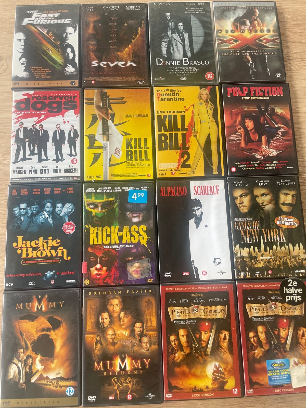 Bieden!! Grote collectie DVD's - Diverse genres, Vanaf 16 jaar, Nederlands, Ophalen of Verzenden, Inclusief doosje