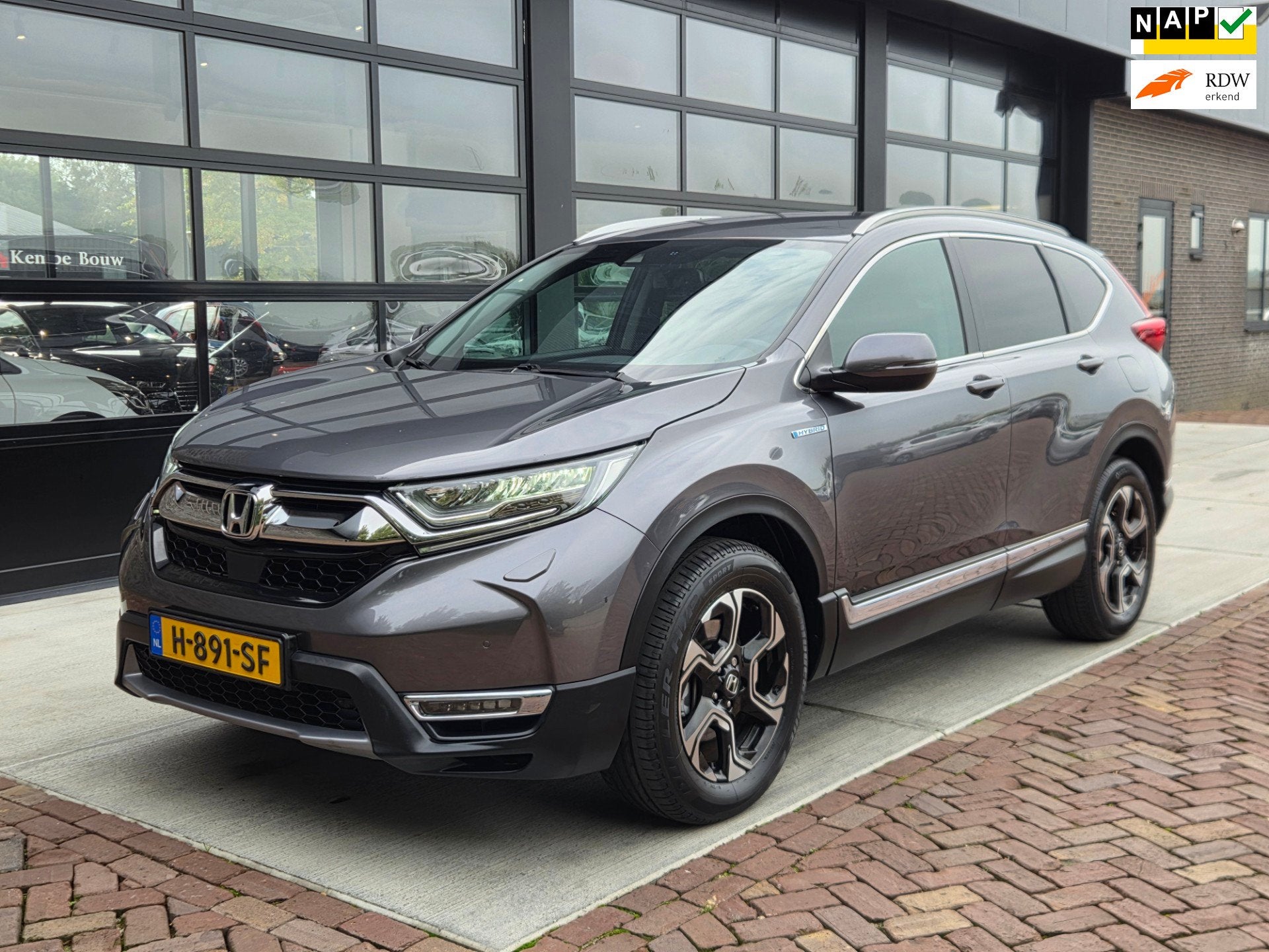 Honda CR-V 2.0 Hybrid AWD Lifestyle | Leer | Navi | Camera |, Auto's, Automaat, Dealer onderhouden, Bedrijf, Vierwielaandrijving