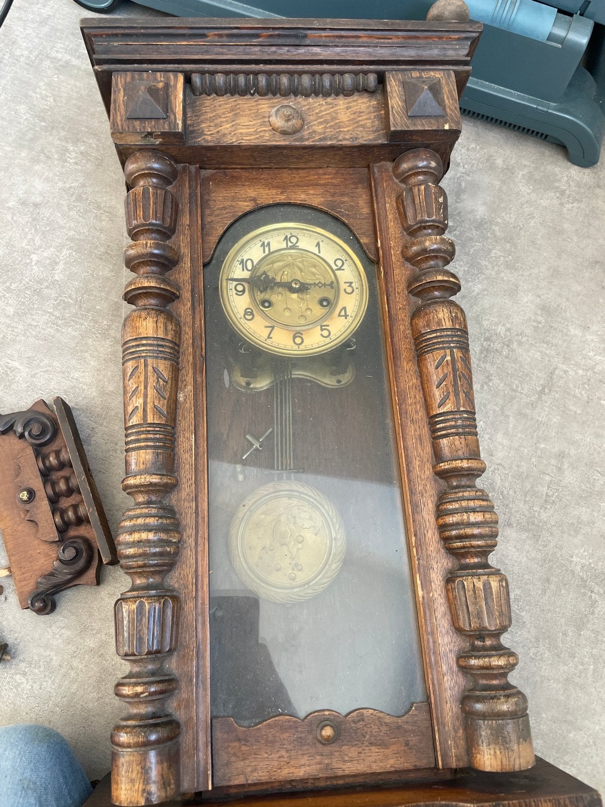 Antieke klok Schlenker & Kienzle / Kienzle, Ophalen