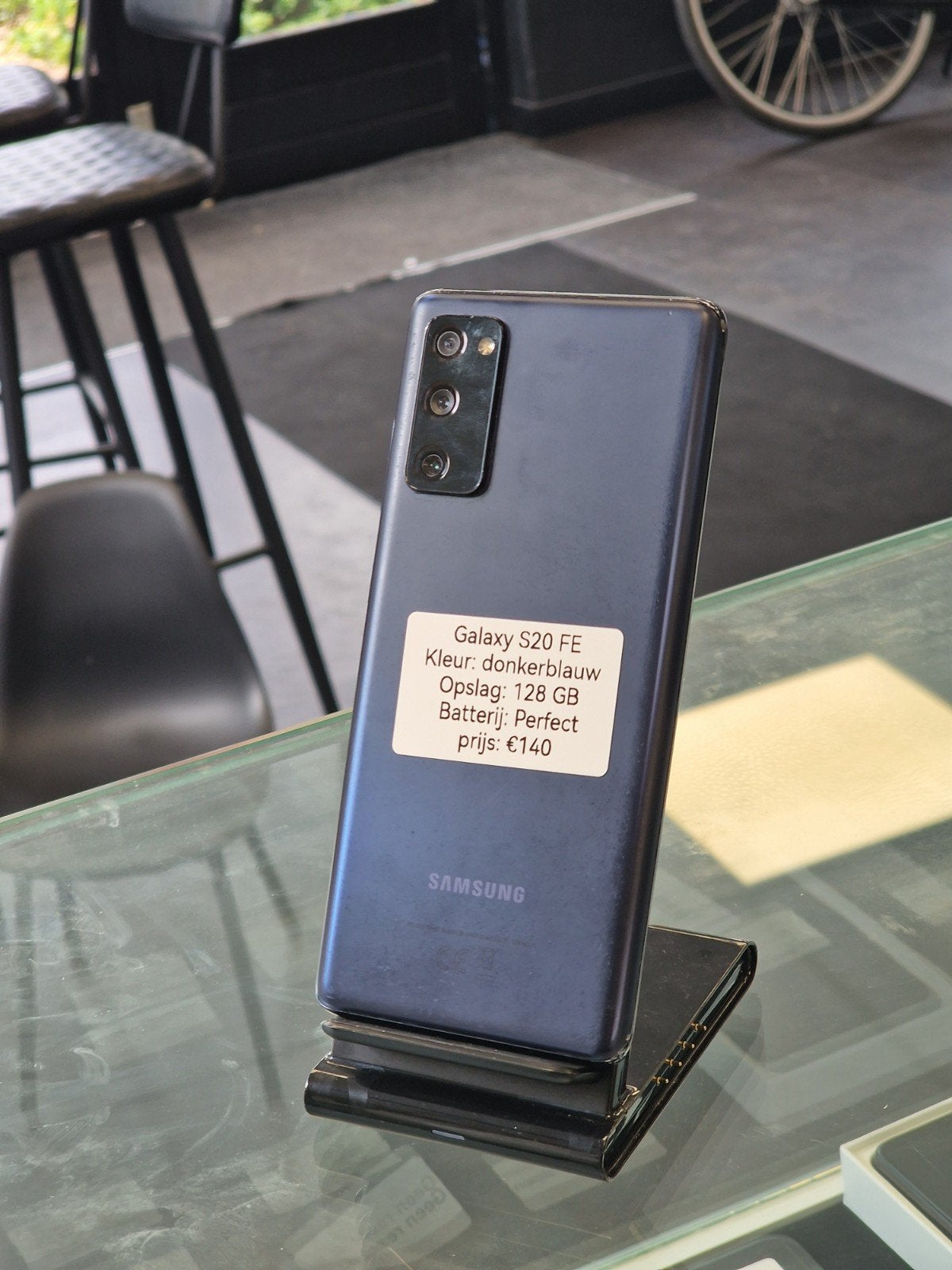 Galaxy S20 FE.   128 GB.  2 jaar garantie, Telecommunicatie, Mobiele telefoons | Samsung, Blauw, Ophalen of Verzenden, Zo goed als nieuw