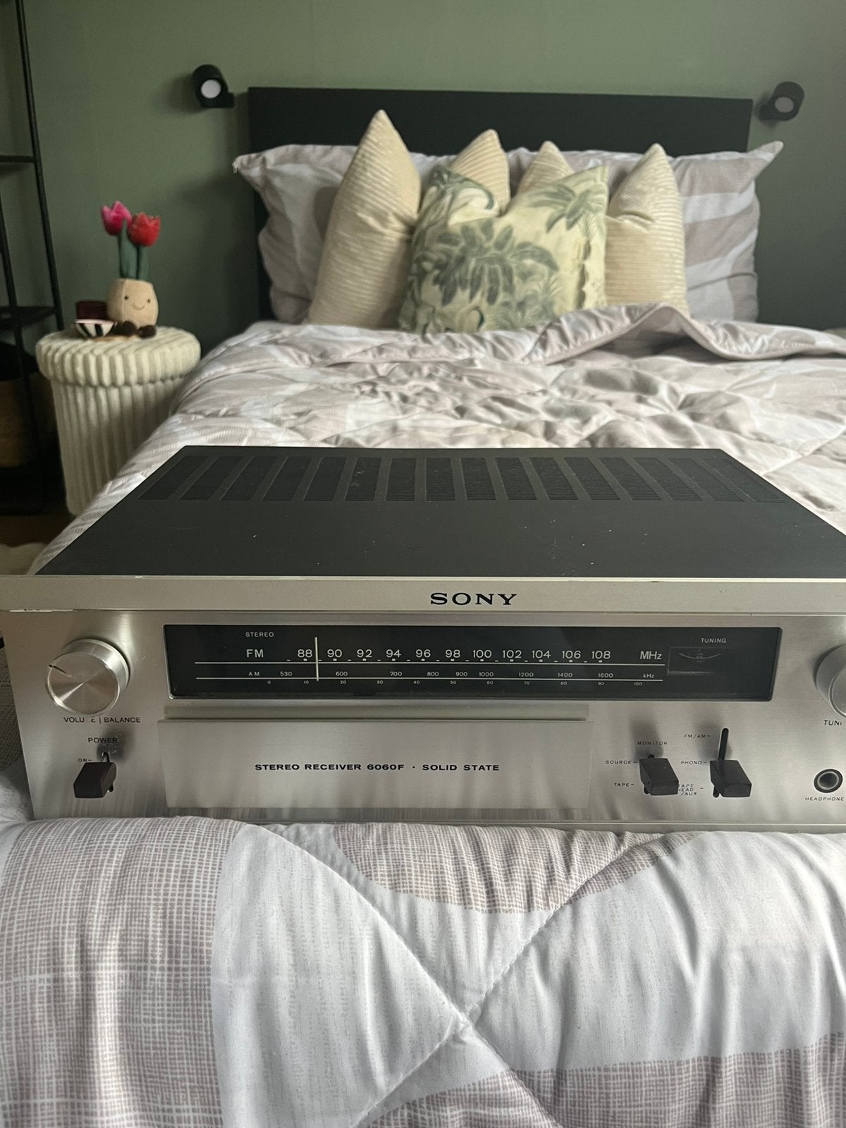 Zeldzame Sony STR-6060FW High-End Vintage Receiver (1969), Ophalen, Zo goed als nieuw, Sony