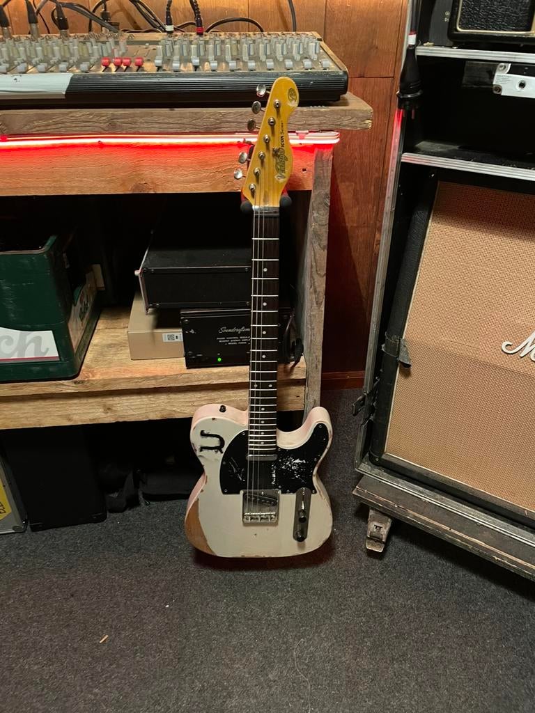 Telecaster vintage icon series v62, Ophalen, Zo goed als nieuw, Solid body, Overige merken